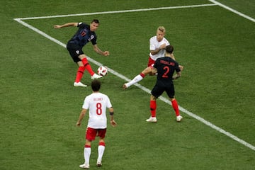 1-1. Mario Mandzukic marcó el gol del empate en el minuto 4.