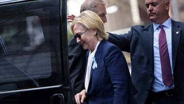 El desmayo de Hillary Clinton y su pol¨¦mica medi¨¢tica