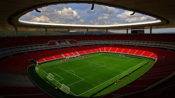 Estadio Akron antes de un juego de Chivas