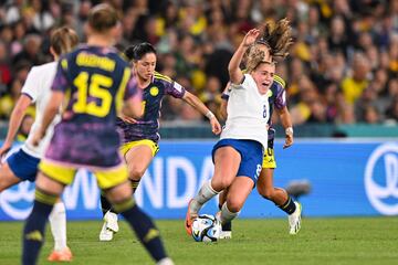 Inglaterra vence a Colombia en cuartos del Mundial Femenino