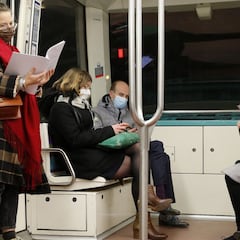 Las posibilidades de contagiarse de coronavirus en el Metro y el transporte público