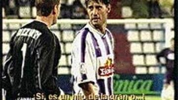 <B>UN CAMBIO CON LÍO</B>. A Bizzarri no le gustó que Moré sustituyera a Richetti. Cuando se produjo el cambio, Canal + captó cómo Caminero coincidió con Bizzarri: "¡Es un hijo de la gran p...".