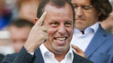 El presidente del Barcelona, Sandro Rosell.