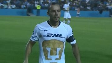 El golazo de tiro libre con que Marcelo D¨ªaz brill¨® en M¨¦xico