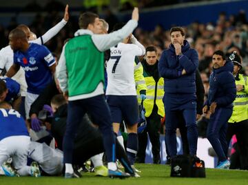 The Everton player fractured severely fractured his ankle after a challenge with Tottenham’s Heung-Min Son, who was left devestated by the incident.