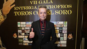 José Ortega Cano posa a su llegada a la VII Gala de la entrega de Trofeos Toros 'El Soro', a 30 de octubre de 2023, en Valencia (España).
FAMOSOS;EL SORO;TROFEOS;ENTREGA
Raúl Terrel / Europa Press
  (Foto de ARCHIVO)
30/10/2023