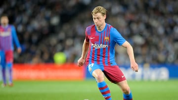 21/04/22 PARTIDO PRIMERA DIVISION 
REAL SOCIEDAD - BARCELONA 
FRENKIE DE JONG