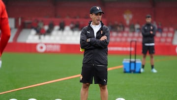 Borja Jiménez, durante un entrenamiento.