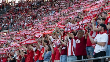 07/06/25 PLAYOFFS ASCENSO SEGUNDA DIVISION
PRIMERA ELIMINATORIA PARTIDO VUELTA
MURCIA - NASTIC TARRAGONA
AFICIONADOS SEGUIDORES