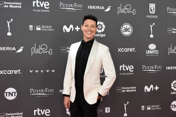 Reynaldo Pacheco posa a su llegada a la 10ª edición de los Premios Platino del cine Iberoamericano.