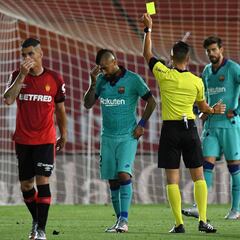 La categórica frase de Setién por salida de Vidal en el descanso