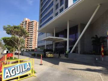 La Selección Colombia, se hospeda en el Hilton Garden Inn de Barranquilla.