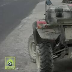 Así quedó el quad de Ángel Nieto tras su accidente en Ibiza