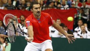 Zimonjic, con Bozoljac.