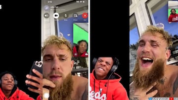 IShowSpeed calls Jake Paul live to tell him Mike Tyson is about to destroy him