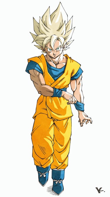 'Dragon Ball' por el ilustrador Kakeru
