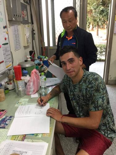 La exótica aventura que iniciará un futbolista chileno en Taiwan