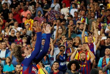 2-1. Antoine Griezmann celebr¨® el segundo gol.