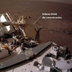 HGAS: la antena española del Perseverance funciona a pleno rendimiento