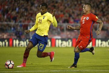 Chile - Ecuador, en imágenes