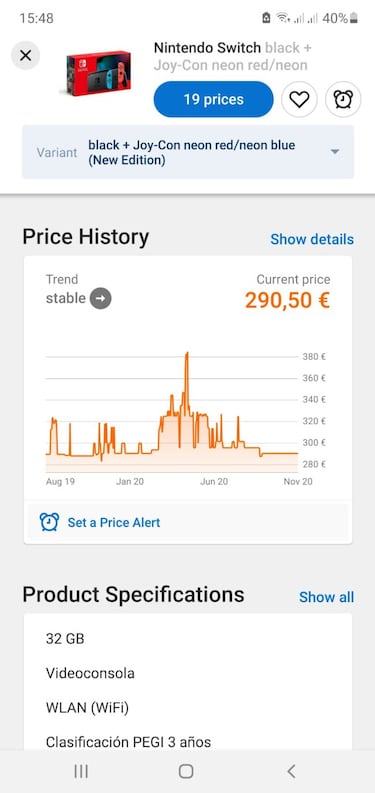 Entérate si un producto ha subido de precio antes del Black Friday