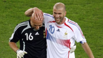 Barthez no esconde su opinión de Zidane como técnico...