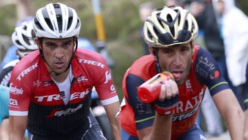 Vuelta a Espa?a, etapa 17: Contador brill¨® en Los Machucos