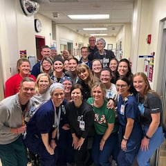 Así fue la emotiva visita de Taylor Swift y Travis Kelce a un hospital infantil en Kansas City