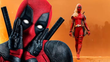 Ladypool Deadpool y Lobezno Blake Lively Ryan Reynolds