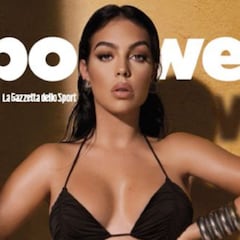 Georgina Rodríguez y su espectacular posado para la revista italiana 'Sportweek'