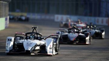 36 LOTTERER Andr&eacute; (deu), Spark-Porsche Posche 99X Electric, TAG Heuer Porsche Formula E Team, action during the 2020 Berlin E-Prix I, 6th round of the 2019-20 Formula E championship, on the Tempelhof Airport Street Circuit from August 5 to 6, in Berlin, Germany - Photo Pool Formula E / DPPI
 Pool Formula E / DPPI / AFP7 
 05/08/2020 ONLY FOR USE IN SPAIN