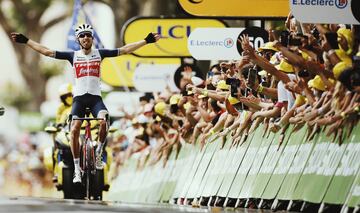Bauke Mollema triunfó en la decimocuarta etapa del Tour de Francia 2021 tras un ataque a 43km de meta. 