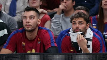 Willy Hernangómez y Raulzinho Neto -