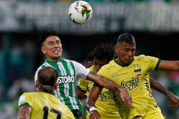 Atlético Nacional derrotó 4-1 a Bucaramanga en el Atanasio Girardot y llegó a cinco puntos en el grupo A. Jefferson Duque marcó doblete.