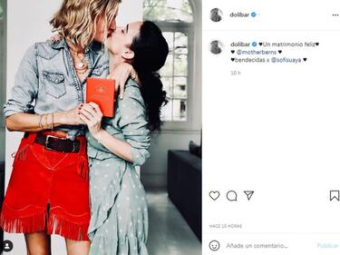 La foto del "matrimonio feliz" de Dolores Barreiro que generó repercusión en redes sociales