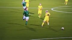 La insólita falta de Natiia Pantsulaia en el Ucrania vs Irlanda del Norte; fue expulsada