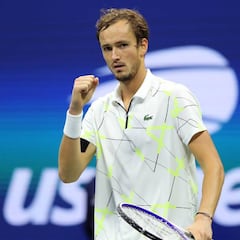 Medvedev, finalista del US Open tras vencer a Dimitrov