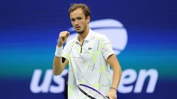 Medvedev, finalista del US Open tras vencer a Dimitrov