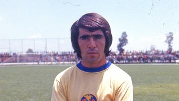 CARLOS REINOSO America team in 1973.
<br><br>
CARLOS REINOSO del Equipo America en 1973.
<br><br>
DAVID LEAH/ARCHIVO HISTORICO MEXSPORT