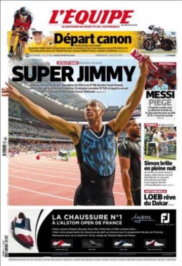 Portadas de la prensa deportiva