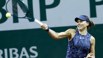 Paula Badosa, contra Katie Boulter en Roland Garros.