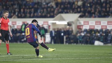Messi ya le ha marcado tres goles de falta al Atlético