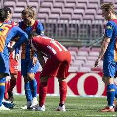 Sergio Busquets estará ante el Levante