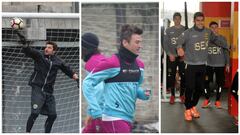 El regreso a los entrenamientos de los equipos de colonia