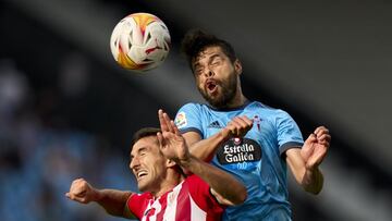 Néstor Araujo completó los 90 minutos en la derrota del Celta