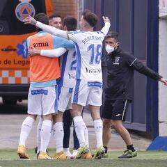 El Leganés ya es el mejor equipo de Segunda División en 2021