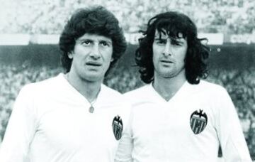 Una pareja letal en Valencia, Fernando Morena y Mario Kempes. 