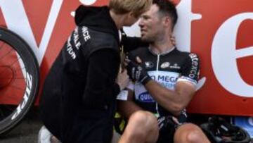 Cavendish no tomó la salida