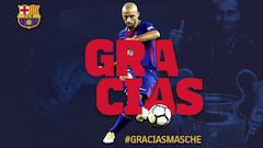 Oficial: Javier Mascherano se despide mañana del Barcelona
