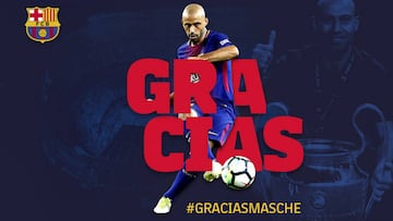 Mascherano se marcha del Barcelona.